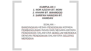 Check spelling or type a new query. Pembangunan Insan Dan Negara Selepas Merdeka By Sarifah Hamdan