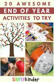 These winter crafts for preschoolers all fit within some common themes for this age: 21 Awesome End Of Year Activities Your Kinders Will Love Simply Kinder