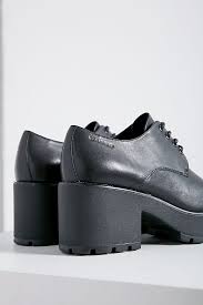 Vagabond Dioon Leather Oxford In Black Lyst