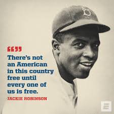 An icon and a trailblazer. It's been 75 years since Jackie Robinson broke  the color barrier in Major League Baseball. His No. 42 is the only number  in MLB history to be