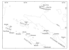 The highest point is mount orohena on tahiti. Generalized Map Of French Polynesia Showing The Locations Of The Download Scientific Diagram