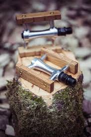 Fahrradpedale Aus Holz Geschenkidee Fur Radfahrer Best Gift Idea For Bike Nerds Wooden Bike Treadles Made By Manuf Fahrrad Pedale Fahrradpedale Holzfahrrad