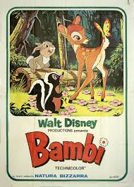 Vintage Disney Owen Gallery Vintage Posters Movie Disney Bambi Walt Disney Film Afisleri Baski Desenler