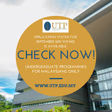 Listing of universities and colleges in malaysia. Utp Undergraduate Programmes For September 2017 Intake 2017 Malaysian Only