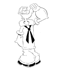 She is a giant, tall, slender mermaid with fairly wide hips. Popeye Cartoon Characters Coloring Pages To Print Popeye Cartoon Characters Popeye Cartoon Cartoon Coloring Pages