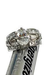 Cubic Zirconia Rings Engagement Rings 2 Carat Oval Highest Quality Cubic Zirconium Engagement Ring 14k White Gold 14k Engagement Ring Engagement Rings Classy Engagement Ring
