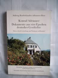 Sie steht auch für hochzeiten, filmdrehs und urlaube zur verfügung. Konrad Adenauer Dokumente Aus Vier Epochen Deutscher Geschichte Bucher Gebraucht Antiquarisch Neu Kaufen