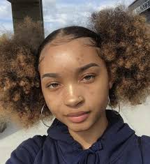 Would You Try This Afro Puffs Hairstyle Hair Puff Natural Hair Styles Easy Afro Puff Hairstyles