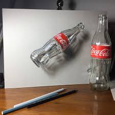 Sketsa botol minum gambar vas botol kaca sketsa silinder gambar pensil kaleng timah drinkware aluminium bisa pemindaian grayscale 1748x2480 855079 galeri foto pxhere. Hasil Karya 3 Dimensi Yang Terbuat Dari Pensil Dan Kertas