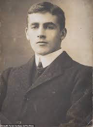 Teenage Titanic victim's fateful words written from 'magnificent' liner to  his parents three days before 1912 sinking are revealed in unearthed letter 