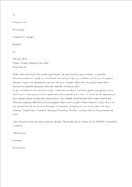 Cover letter samples and templates to inspire your next application. Graphic Design Short Cover Letter Templates At Allbusinesstemplates Com