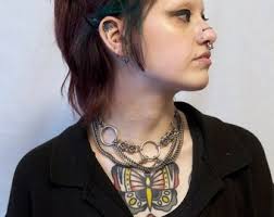 5-O Ring Chainmaille Choker Necklace