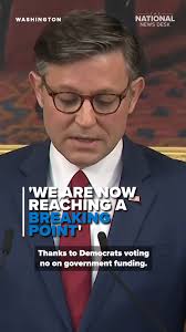 On Friday morning, House Speaker Mike Johnson spoke about SNAP benefits  ending Nov. 1, blaming Democrats for the program's abrupt end caused by the  government shutdown.