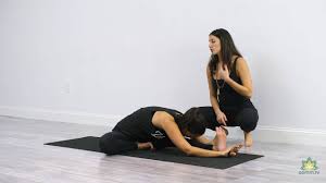 Janu Sirsasana Head To Knee Forward Bend Youtube