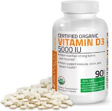 Explore the wide category of. Amazon Com Vitamin D3 5000 Iu Certified Organic Vitamin D Supplement Non Gmo Usda Certified 90 Tablets Health Personal Care