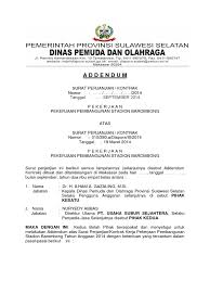 Contoh perjanjian kontrak kerja yang baik dan benar. Contoh Surat Addendum Perpanjangan Waktu Kontrak Kerja Cute766