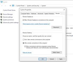 It should look similar to the screenshot below. Remote Desktop Connection Not Working Windows 10 20h2 Update Solved
