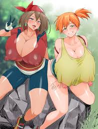 Rule34 - If it exists, there is porn of it  henriiku (ahemaru), may  (pokemon), misty (pokemon)  4723622