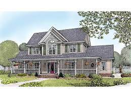 Often asymmetrical in layout and massing, country house plans may be one or two stories, most commonly featuring a. Country Farmhouse Plan Luxury Farmhouse Plan