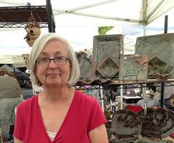 Meet Kathy Eaton Of Farmington Hills Mi She Is The Talent Behind The Glazed Potter Thrown And Handbuilt Functional Stonewa Hand Molding Yellow Doors Artist