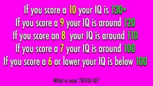 Take on our quiz and test your knowledge with maths problems, general knowledge and word puzzles. Iq Test 10 Mixed Trivia Questions Youtube