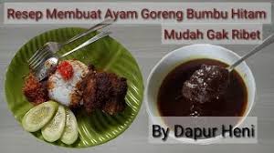 Artikel sebelumnya kita telah membahas resep bebek madura juga, tapi yang ini sedikit berbeda dari namanya. Resep Cara Membuat Ayam Goreng Bumbu Hitam Mudah Gak Ribet Rasa Mantap Youtube
