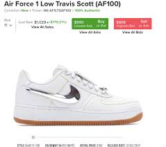 Travis scott and nike add a new design to their growing air force arsenal with the air force 1 low travis scott cactus jack, now available on stockx. Travis Scott X Nike Air Force 1 Low Cactus Jack Resale Guide