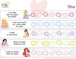 Disney Princess Potty Training Chart Potty Training Concepts