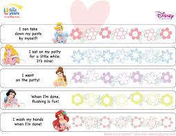 disney princess potty training chart potty training concepts