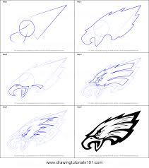 How To Draw Philadelphia Eagles Logo Printable Step By Step Drawing Sheet Drawing Philadelphia Eagles Logo Philadelphia Eagles Art Philadelphia Eagles Tattoo