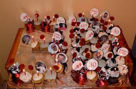 Use as many metallic elements as possible to tie together the food and decorations. Mens 30th Birthday Party Ideas Margusriga Baby Decoratorist 225826