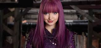 Disney Channel S Descendants 2 Soundtrack Tops The Itunes Charts With Songs By Stars Including Dove Cameron Sofia Car Hairstyle Long Hair Styles Purple Hair