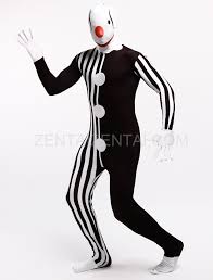 Shopping cheap dresses,costumes,quality products from china best online wholesale store. Black And White Strip Clown Full Body Halloween Spandex Holiday Unisex Cosplay Zentai Suit Zentaizentai Com