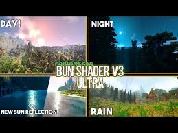 Click to see our best video content. Minecraft Pe Bun Shaders V3 Ultra Vibrant Shaders For Minecraft Pe Support Mcpe 1 16 1 17 Youtube