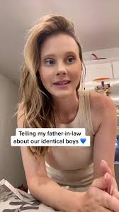 #greenscreenvideo telling my father-in-law we are having identical twin  BOYS💙 #boymom #twinmom #twinpregnancy #identicaltwins #genderreveal