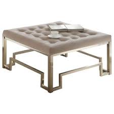 Shop for tufted ottoman coffee table at bed bath & beyond. Acme Damien Square Tufted Coffee Table Ottoman In Champagne Contemporary Footstools And Ottomans By Gwg Outlet Houzz