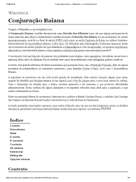 O termo inconfidência vem sendo questionado por alguns estudiosos. Conjuracao Baiana