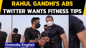 Rahul gandhi has tested positive for covid. Rahul Gandhi Abs Pic Goes Viral Twitter Cannot Keep Calm Oneindia News Youtube