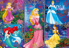 In terms of size, disney princesses can not be higher than a dress size 10. Disney Princess 104 Teile 3d Vision Puzzle Clementoni