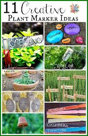 You can use popsicle sticks, plastic markers, decorative metal spikes, wooden stakes. 11 Creative Plant Marker Ideas For Your Garden A Cultivated Nest Plant Markers Garden Plant Markers Garden Labels