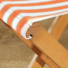 Solblekt Stool Foldable Eucalyptus Striped Orange Ikea In 2020 Ikea Stool Types Of Wood