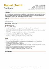 Fitter Resume Samples Qwikresume