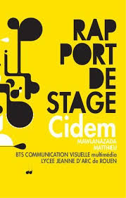 Rapport De Stage Fvncy Presentation Rapport De Stage Mise En Page Cv Stage