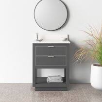 W 29 x h 27.5. Modern Bathroom Vanities On Sale Allmodern