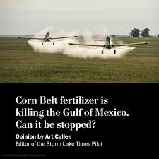 An op-ed by Art Cullen, editor of the Storm Lake Times Pilot in Iowa: Three  of us, old college buddies, set out