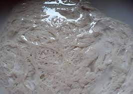 Sebagian bahan dasar (utama) digunakan high gluten flour (seperti cakra) hasilnya 60% dari berat asal. Resep Gluten Bahan Olahan Tepung Pengganti Daging Oleh Shanti Reynand Cookpad