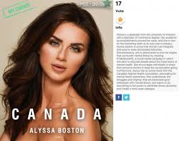 One thing that many of us would be surprised to find out is that being a contestant. Vote For Canada At Miss Universe 2019 Miss Universe Canada