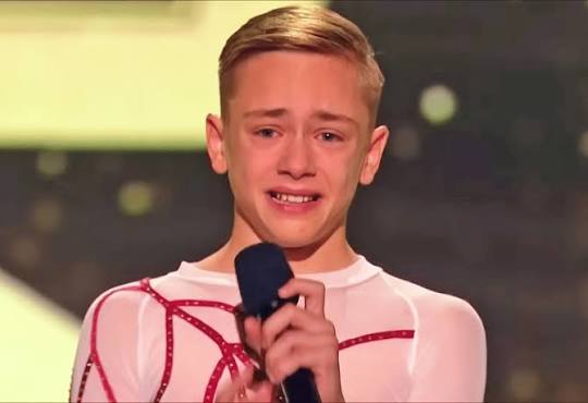 Nervous 14-Y.O. Winner of Romania's Got Talent IN TEARS as He Enters America's Got Talent All-Stars