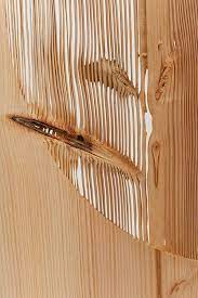 Diptych Leibal Sandblasted Wood Wood Design Diptych