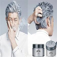 Keeping a short hair makes it easier to maintain it. Hair Silver Wax 120ml Grey Natural Hairstyle Professional Pomades Gel Mud Men 7790518374535 Ebay